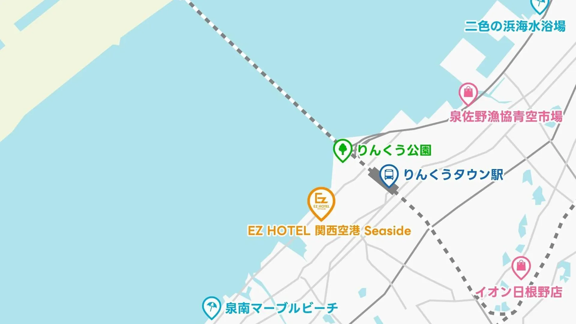 Ez Hotel Kansai Airport Seaside Izumisano 4*,  Japan